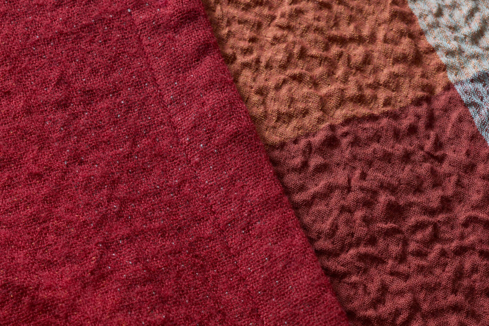 尾州の綿ウール二重織【愛知県】｜暮らしの布図鑑